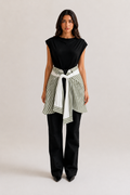 Striped Green "Waist Link"